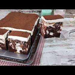 Dieser luftige Schokokuchen schmilzt im Mund! Ohne Gelatine! Schnell und lecker!