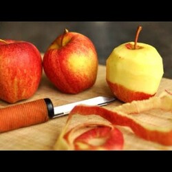 быстрый шоколадный яблочный пирог