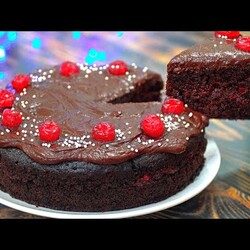 Быстрый Торт-Пирог за КОПЕЙКИ! Постный | Сrazy Сake | Кулинарим с Таней