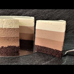 Знаменитый торт 3 ШОКОЛАДА! со вкусом шоколадного мороженого! Тает во рту!