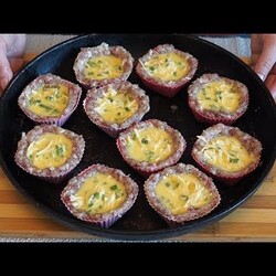 Это очень вкусно-Мясные Кексы их всегда мало.простой рецепт