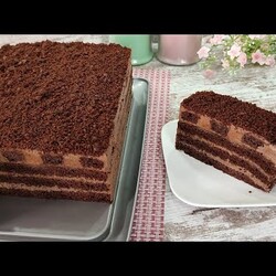 Бюджетный нереально вкусный торт ШОКОЛАДНЫЙ БАРХАТ! Без сливок, сыра и желатина!