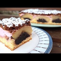 ПЛЯЦОК з яблуками та маком. Пляцок САНТА БАРБАРА  ❤️