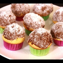 Mafini sa kokosom - Kapkejk - Coconut Cupcakes