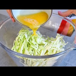 Kohl mit Eiern ist besser als Pizza! Einfaches, schnelles und sehr leckeres Rezept!