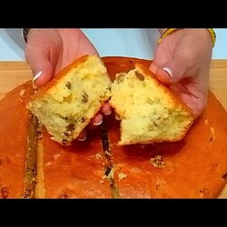 Кекс с изюмом!!! Кекс на скорую руку, без сливочного масла  без миксера за 4 минуты плюс выпечка!!!