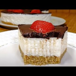 Идеальный ТОРТ БЕЗ ВЫПЕЧКИ - Нежный! Воздушный! Тающий! Торт "Птичье молоко"