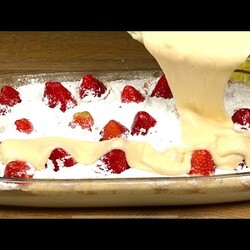 Немецкий клубничный пирог