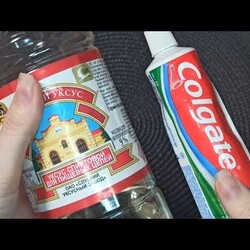 Добавила В УКСУС ЗУБНУЮ ПАСТУ #совет Работает как безумный!