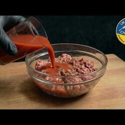 Беру ФАРШ и ВЛИВАЮ в него ТОМАТНЫЙ СОК… Результат вас удивит!