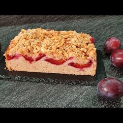 Самый Бюджетный и Быстрый ВКУСНЕЙШИЙ СЛИВОВЫЙ ПИРОГ со Штрейзелем! Без миксера! Постный пирог Веган