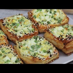 5 Крутых рецептов из готового слоеного теста. Простая слоеная выпечка