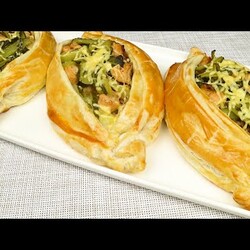 Сытные "Лодочки". Чудесное горячее блюдо | Nourishing "Boats".Wonderful hot dish