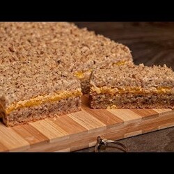 Žute štangle - Orah štangle - Carski mesec / Old fashioned yellow cookie bars (ENG SUB)