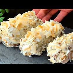 Без муки! Без сахара! Просто смешайте овсяные хлопья с яблоком и бананом - Овсяное домашнее пирожное