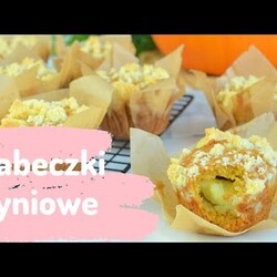 Babeczki dyniowe z budyniem