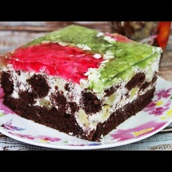 SUPER CIASTO Z ANANASAMI ,PYSZNĄ MASĄ ŚMIETANKOWĄ I SERKIEM MASCARPONE - PRZEPIS - BOMBOWA KUCHNIA