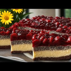 Najlepszy przepis na sernik z makiem, który będziesz piec co tydzień!