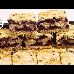 POSNO-ČAROBNI PRHKI KOLAČ-PITA sa Kokosom i Višnjama