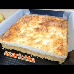 Najlepsza szarlotka z jogurtową pianką