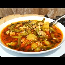 ЭТОТ СУП БЕЗУМНО ВКУСНЫЙ! Беру ФАРШ и Зеленую Фасоль!