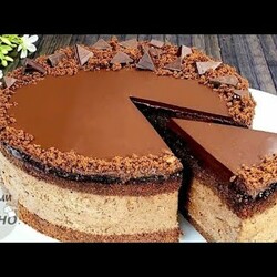 ШИКАРНЫЙ торт БЕЗ Желатина! Шоколадный Торт Муссовый Торт.