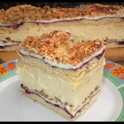 Ciasto Pychotka/Pani Walewska-najlepszy przepis-zawsze wychodzi