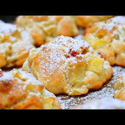 НЕЖНОЕ ЯБЛОЧНОЕ ПЕЧЕНЬЕ!МЯГКОЕ как БУЛОЧКИ | Кулинарим с Таней