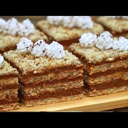 Торт-пирожное без муки! Безупречный вкус!!! | Кулинарим с Таней