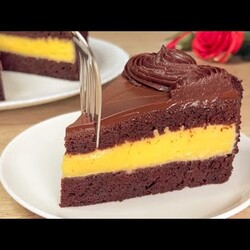 Бельгийский шоколадный торт!