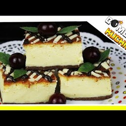 NIEBIAŃSKI SERNIK Z JOGURTÓW GRECKICH - BOMBOWA KUCHNIA @Bombowa Kuchnia