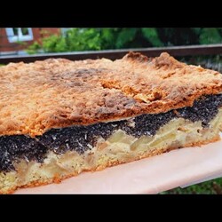 БЕЗ КРЕМУ. ПЕЧЕТЬСЯ ОДНИМ КОРЖЕМ. НАДЗВИЧАЙНО СМАЧНИЙ ПИРІГ З ЯБЛУКАМИ.