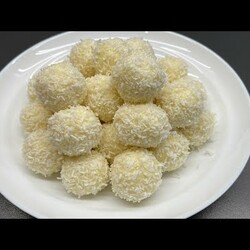 Göttlicher Geschmack! Preiswert, schnell, viel - Rafaello Süßigkeiten. Kondensmilch rezept.