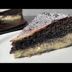 Schneller und einfacher Mohn Kuchen / weich und fluffig ♥ Mohn - Joghurt Kuchen