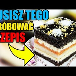 ZOBACZ PRZEPIS NA PYSZNE CIASTO MAKOWE Z MASĄ JABŁKOWO BUDYNIOWĄ-KROK PO KROKU-WYSTRZAŁOWA KUCHNIA