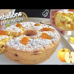 CIAMBELLONE RIPIENO MELE E MARMELLATA