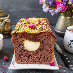 Шоколадный кекс с заварным кремом на Вкусном Блоге