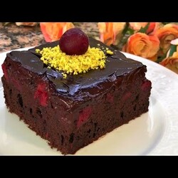 Шоколадный Пирог с Вишней