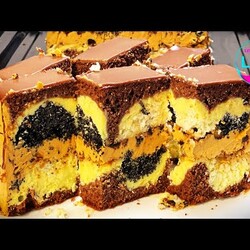 From now on, this is one of my favorite recipes. A bouquet of flavors in one cake