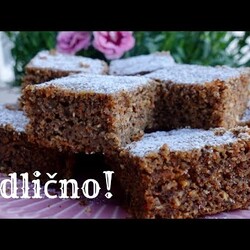 ZDRAVE KOCKE, FANTASTIČAN KOLAČ S KOKOSOM, MAKOM, ORASIMA I ROGAČIMA