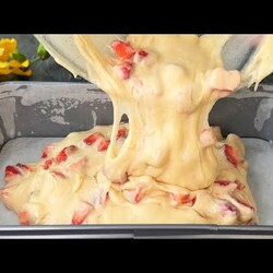 Клубничный торт за 10 минут!