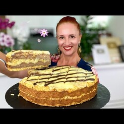 Тающая КОРОЛЕВСКАЯ ВАТРУШКА насыпной творожный пирог как торт Люда Изи Кук выпечка пирога Cheesecake