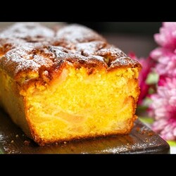 кекс с яблоками