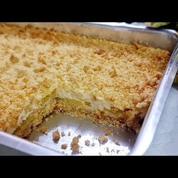 Яблочный пирог со сгущенкой!