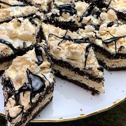 Торт Аврора очень вкусный хрупкий нежный тающий с меренговым коржом | Cake Aurora | Թխվածք Ավրորս