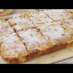 Бесподобный способ Яблочный пирог: одного противня обычно нам мало, пеку сразу 2