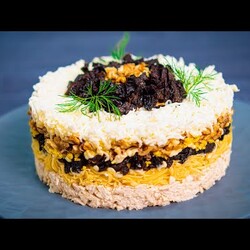 ТОЧНО приготовлю его НА НОВЫЙ ГОД! Салат который СЪЕДАЮТ ПЕРВЫМ...