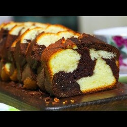 ВОТ ЧТО НУЖНО ГОТОВИТЬ к ЧАЮ! МЯГКИЙ ПЫШНЫЙ КЕКС! Пирог Зебра Рецепт | Кулинарим с Таней