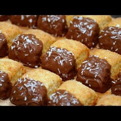 ЛЮБИМОЕ БЫСТРОЕ ПЕЧЕНЬЕ! БЕЗ яиц "БАУНТИ" Выпечка к чаю | Кулинарим с Таней