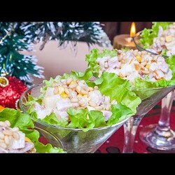 Салат «БУРЖУЙ» - рецепт вкусного и нежного салата на праздничный стол!
